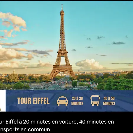 Apartment Comfy Flat For 8 Guests With On View Eiffel Tower